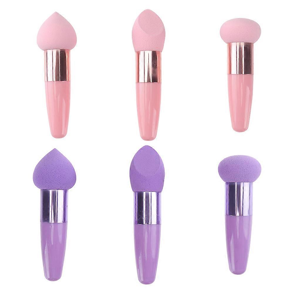 Portable Makeup Sponge Wet Dry Cosmetic Pens 4Sets