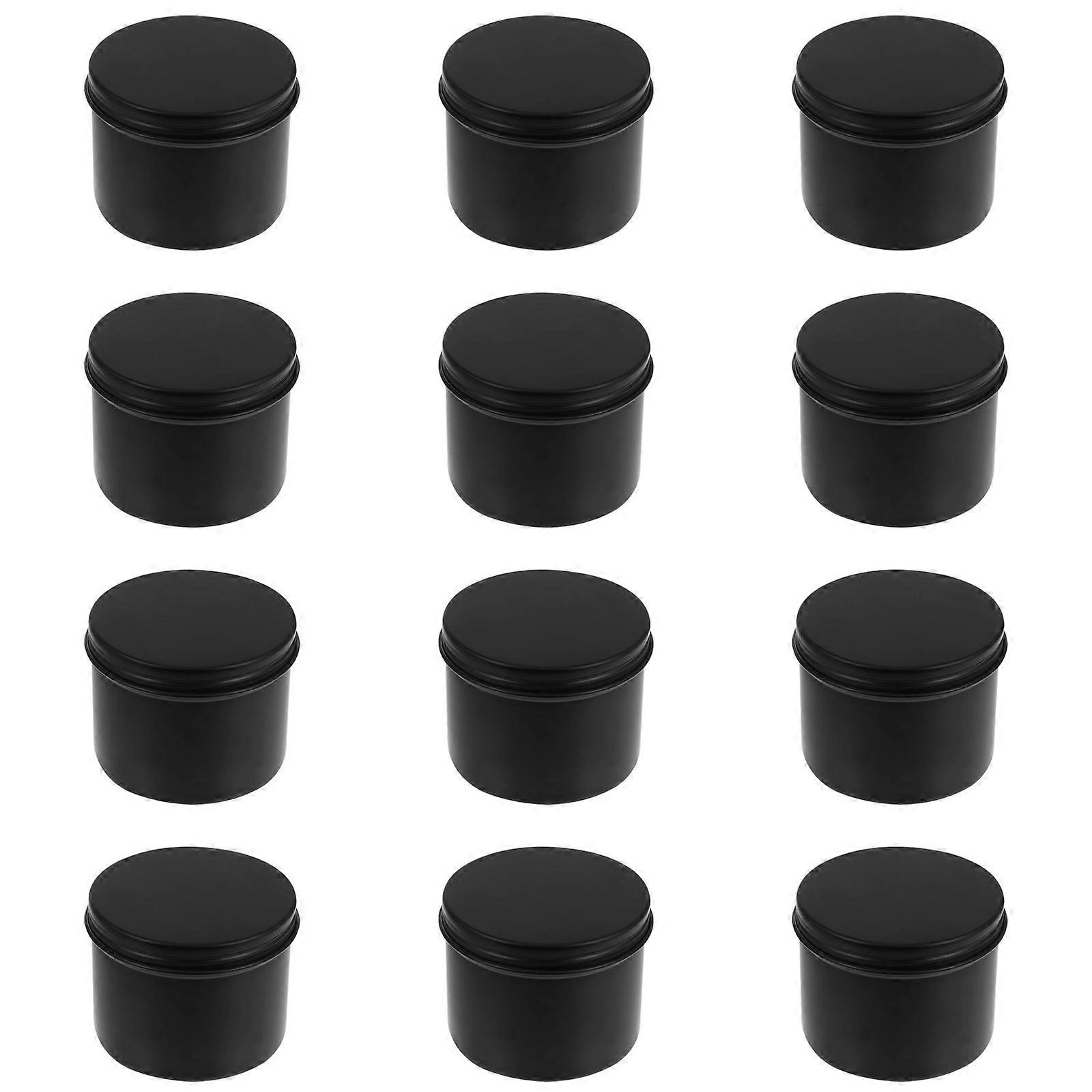 Small Aluminum Jar 36Pcs for Cosmetics Storage Use