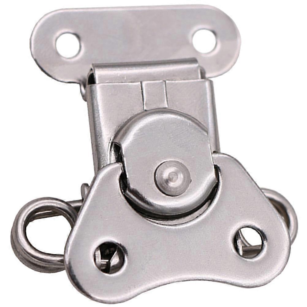 Butterflies Latches Spring Twisted Latch for Door 5Pcs Silver Toolbox Clips