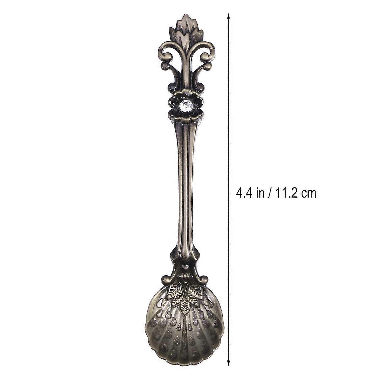 Vintage Stirring Spoon Coffee Spoon for Mixing Use 8Pcs Set