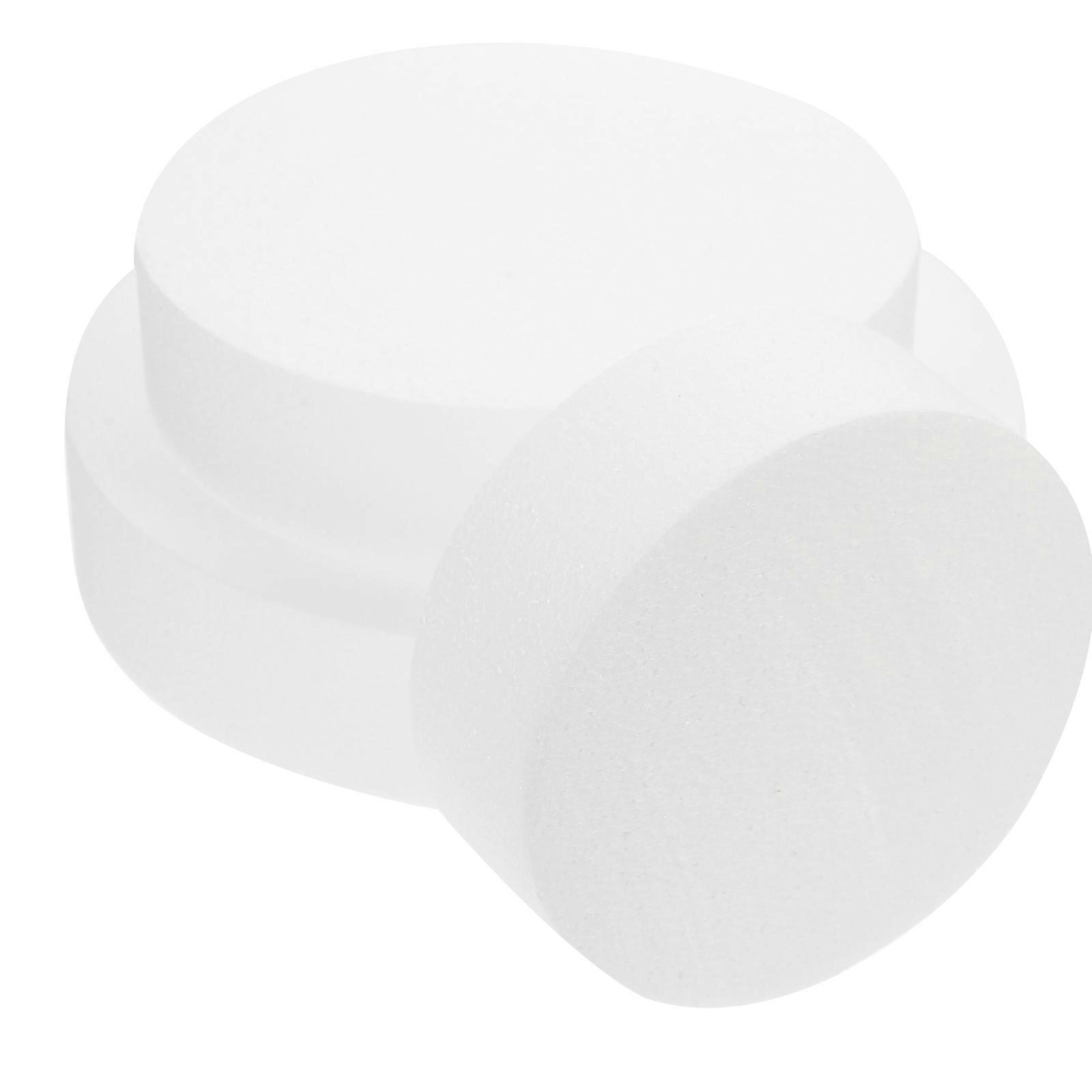 Cake Painting Tool Foams Cake Model for Bakery 15Pcs White Set