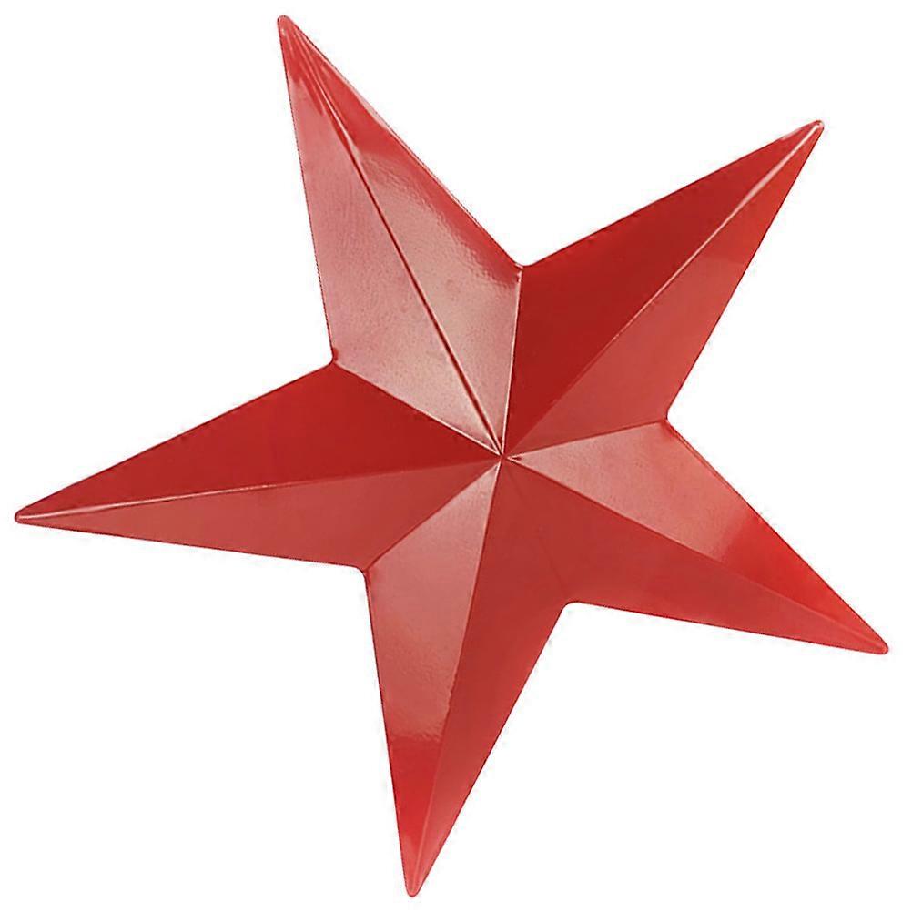 Iron Star Wall Decor -Pointed Star for Decoration 2Pcs