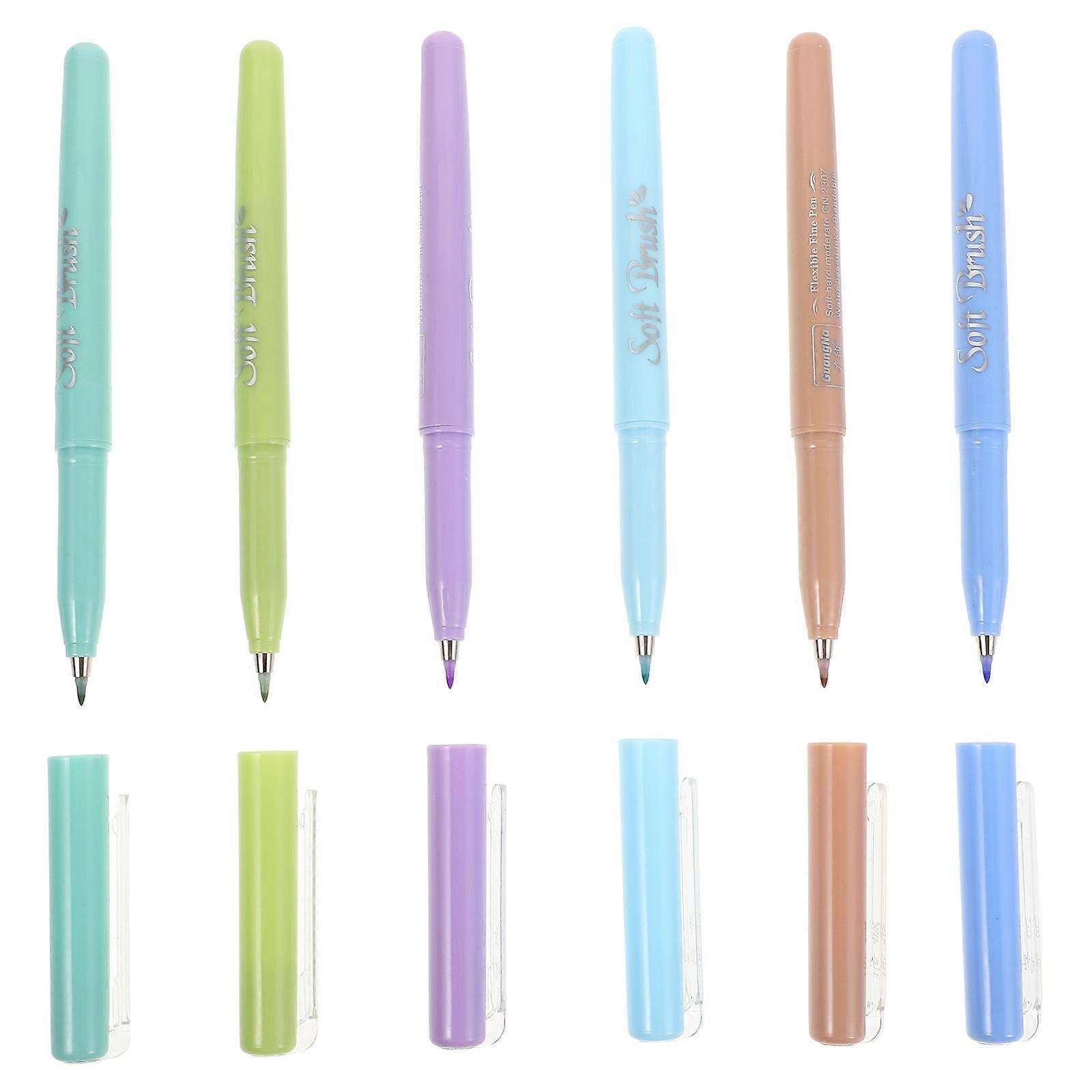 Watercolor Brush Pens for Calligraphy 30Pcs Multi Color Brush Tips