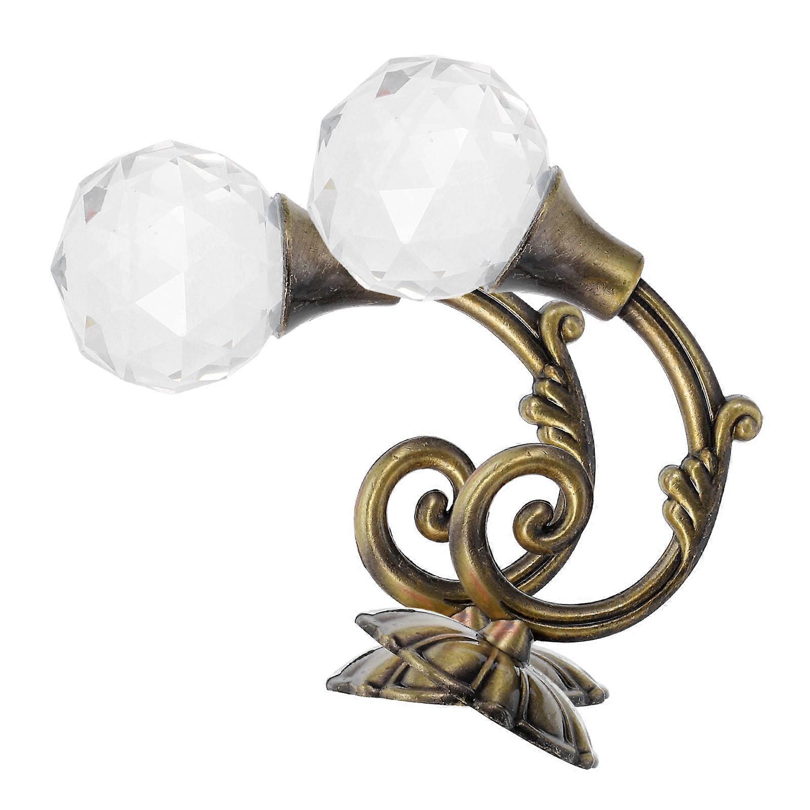 Curtain Tieback Hooks Bronze Curtain Holdback for Wall Mount 3Pcs