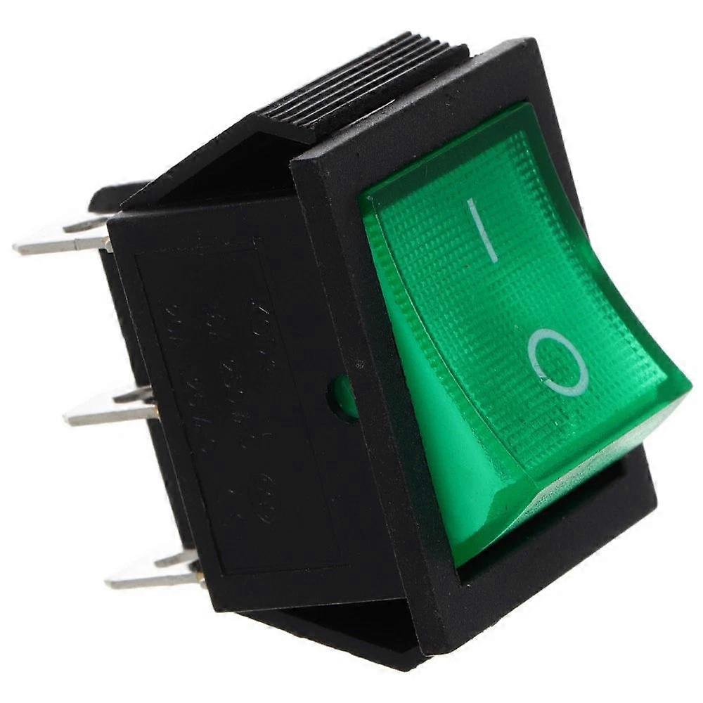 Rocker Switch, 6 Pin 2 Positions Light On Off Boat Toggle Light Switch