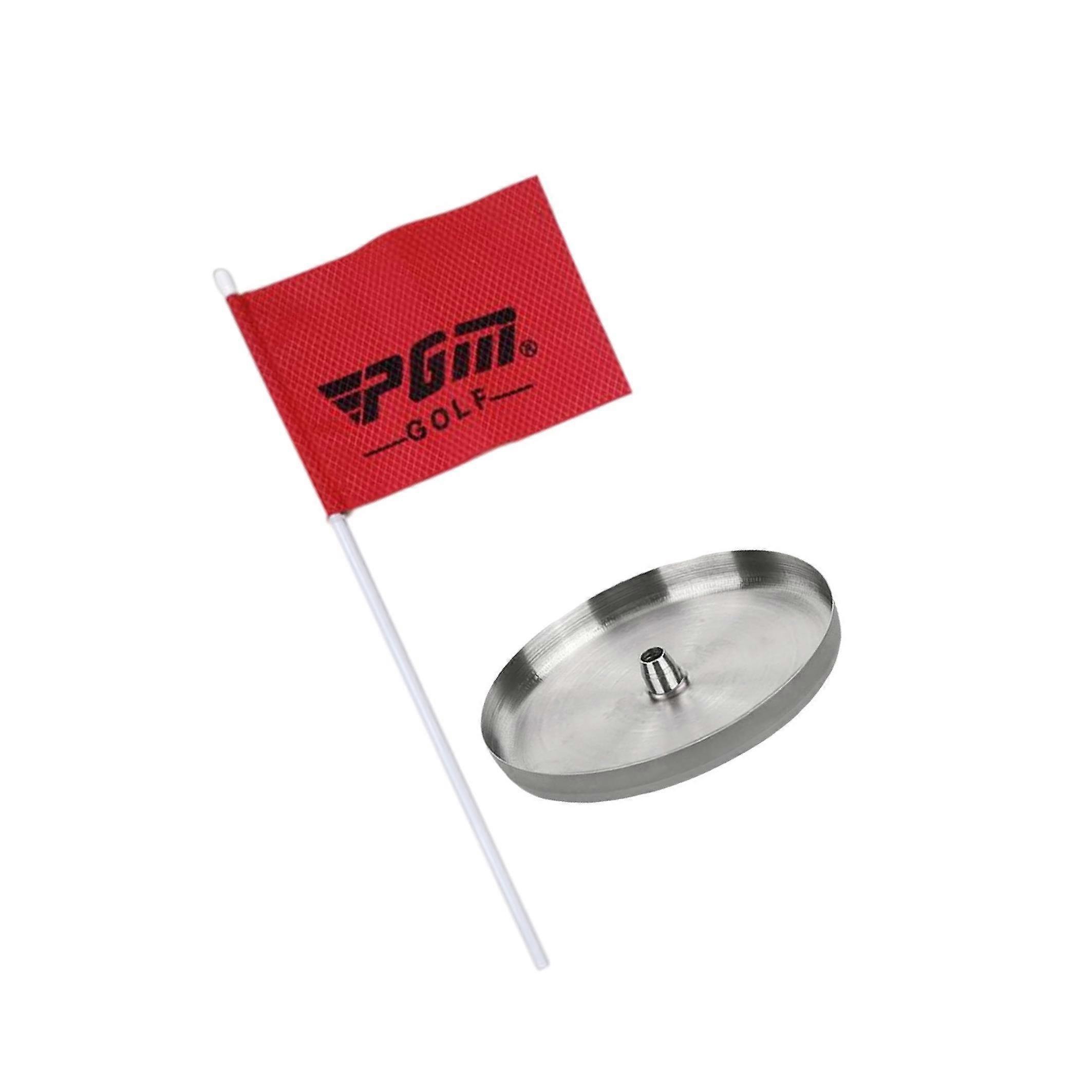 Miniature Golf Flagstick Trainging Accessory Red Flag for Backyard Garden