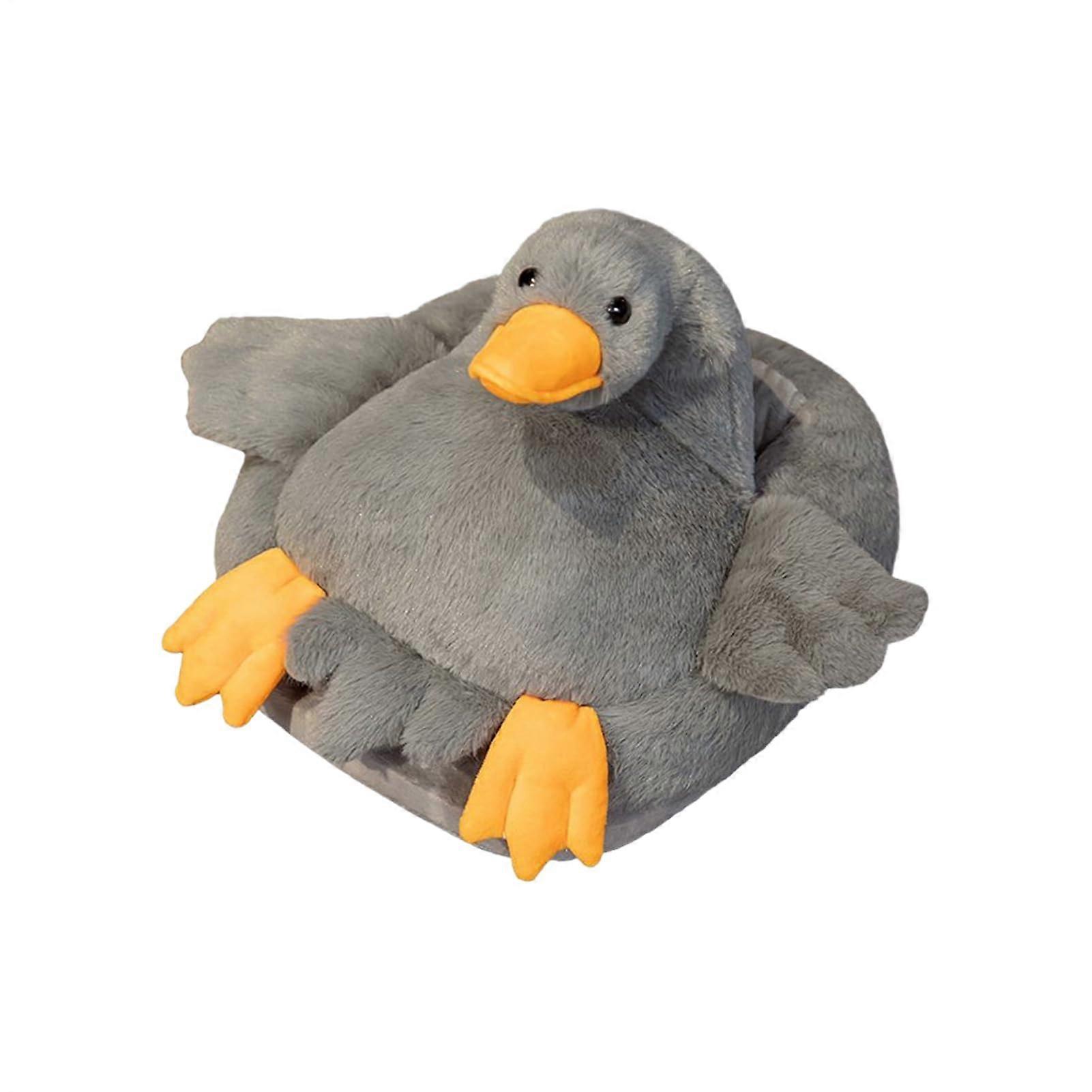 Foot Warmer SwanShaped Adjustable Temperature Pad 11.81x11.81 Inch Gray Fast Heating For Home Use