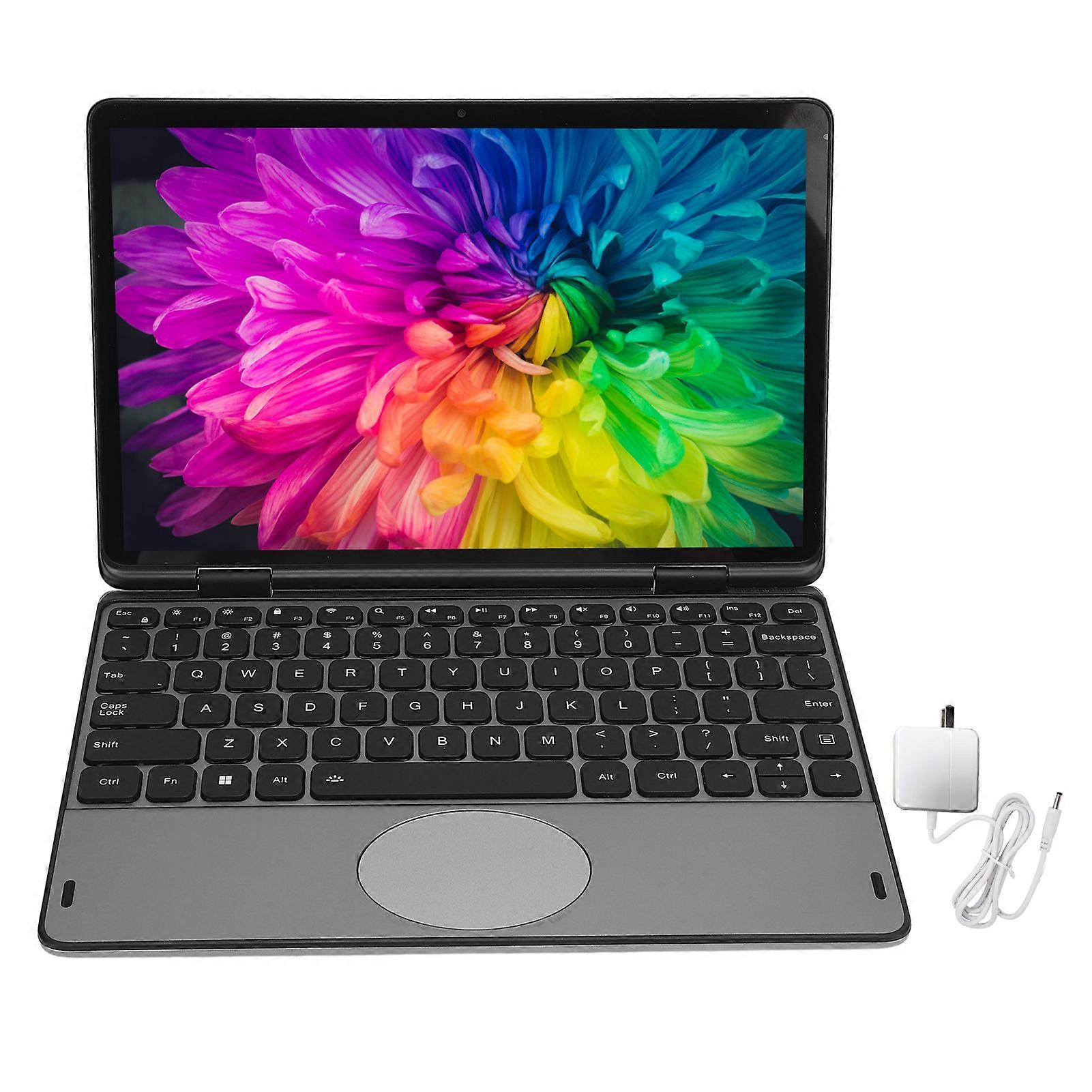 11 Inch Convertible Laptop 32GB DDR4 512GB SSD 360° Touchscreen US Plug Grey