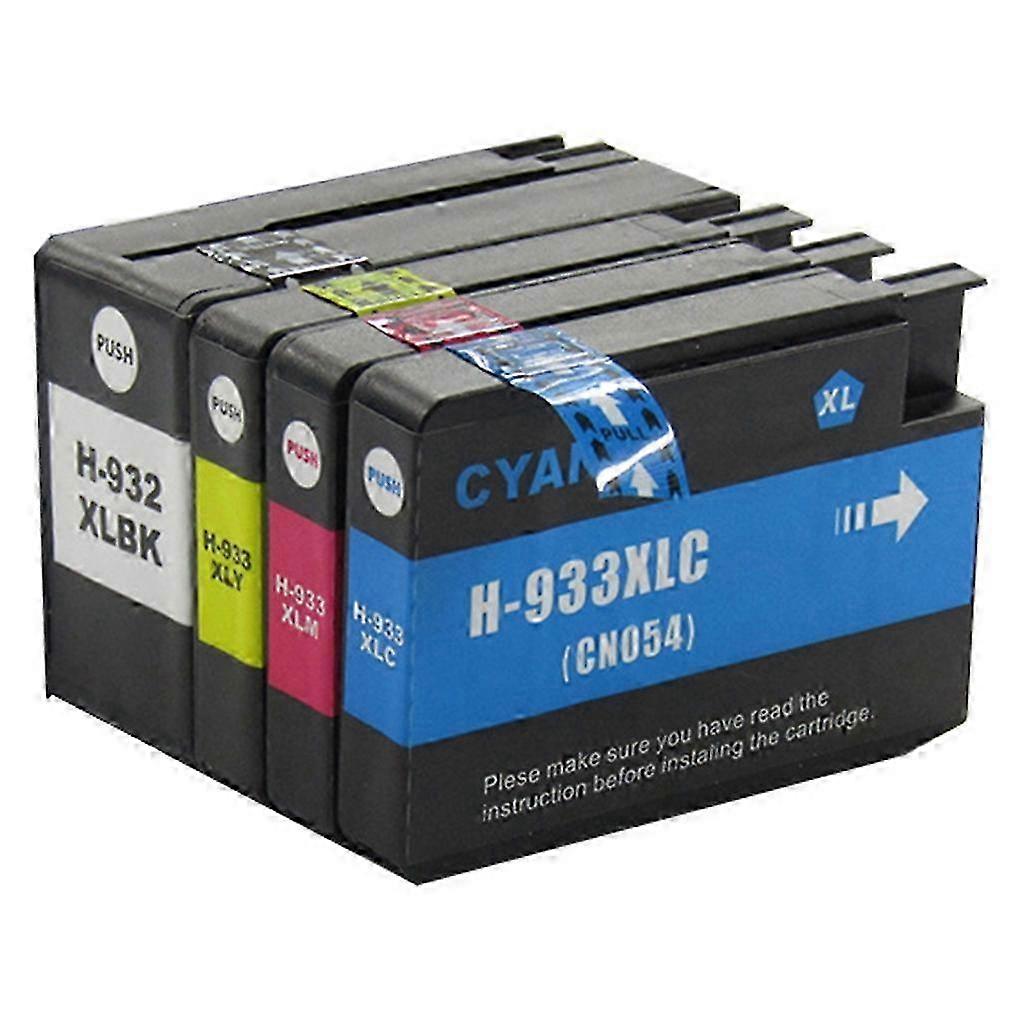 932XL 933XL πλήρης κασέτα μελάνης με τσιπ συμβατή με εκτυπωτές HP Office jet 6100 6600 6700 7110 7610 7612 επαναγεμιζόμενες 25-26 δευτερόλεπτα