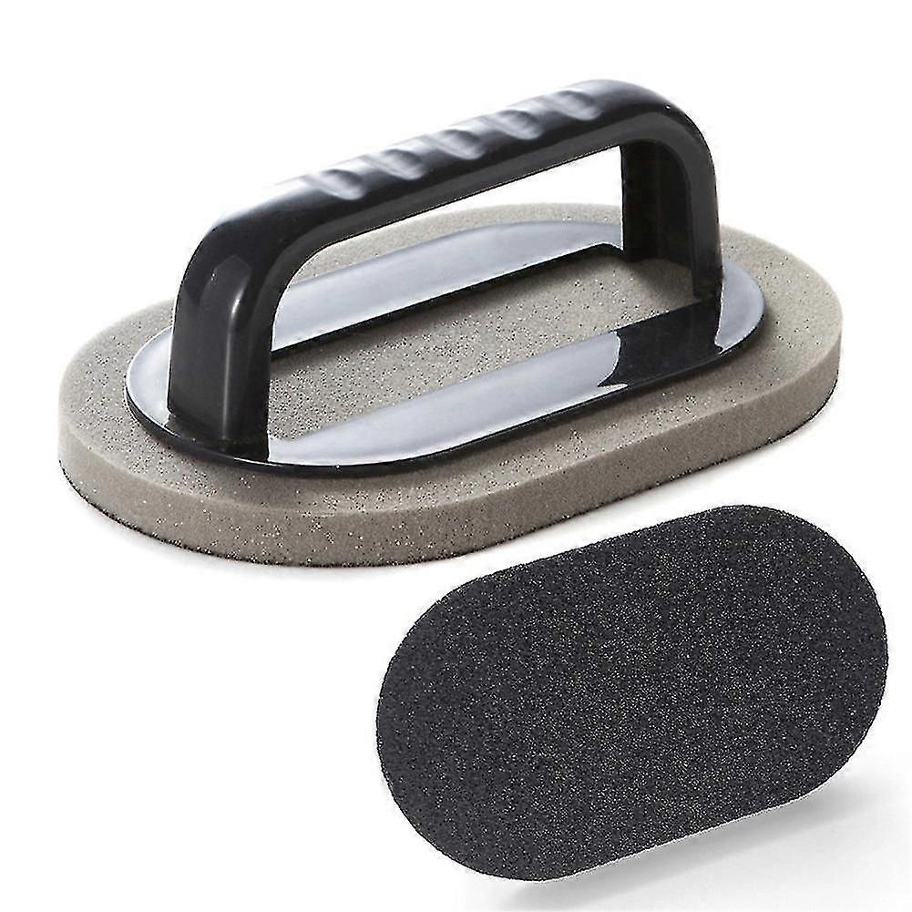 Multi-functional Cleaning Sponge Cleaner With Handle For Kitchen Office Bathroom