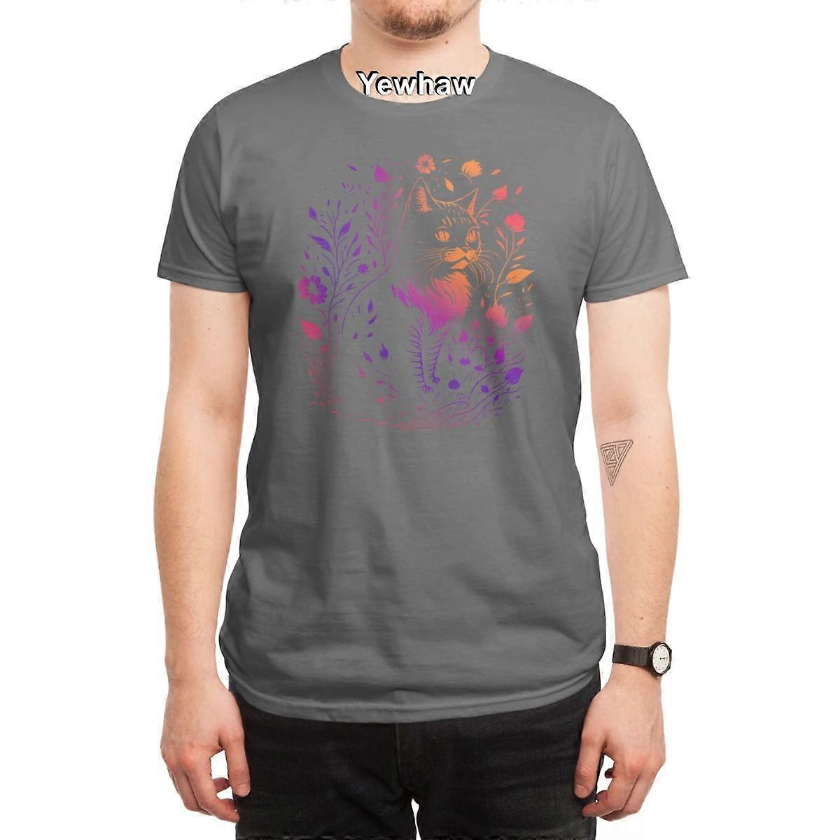 T-shirt Fleurs Chats