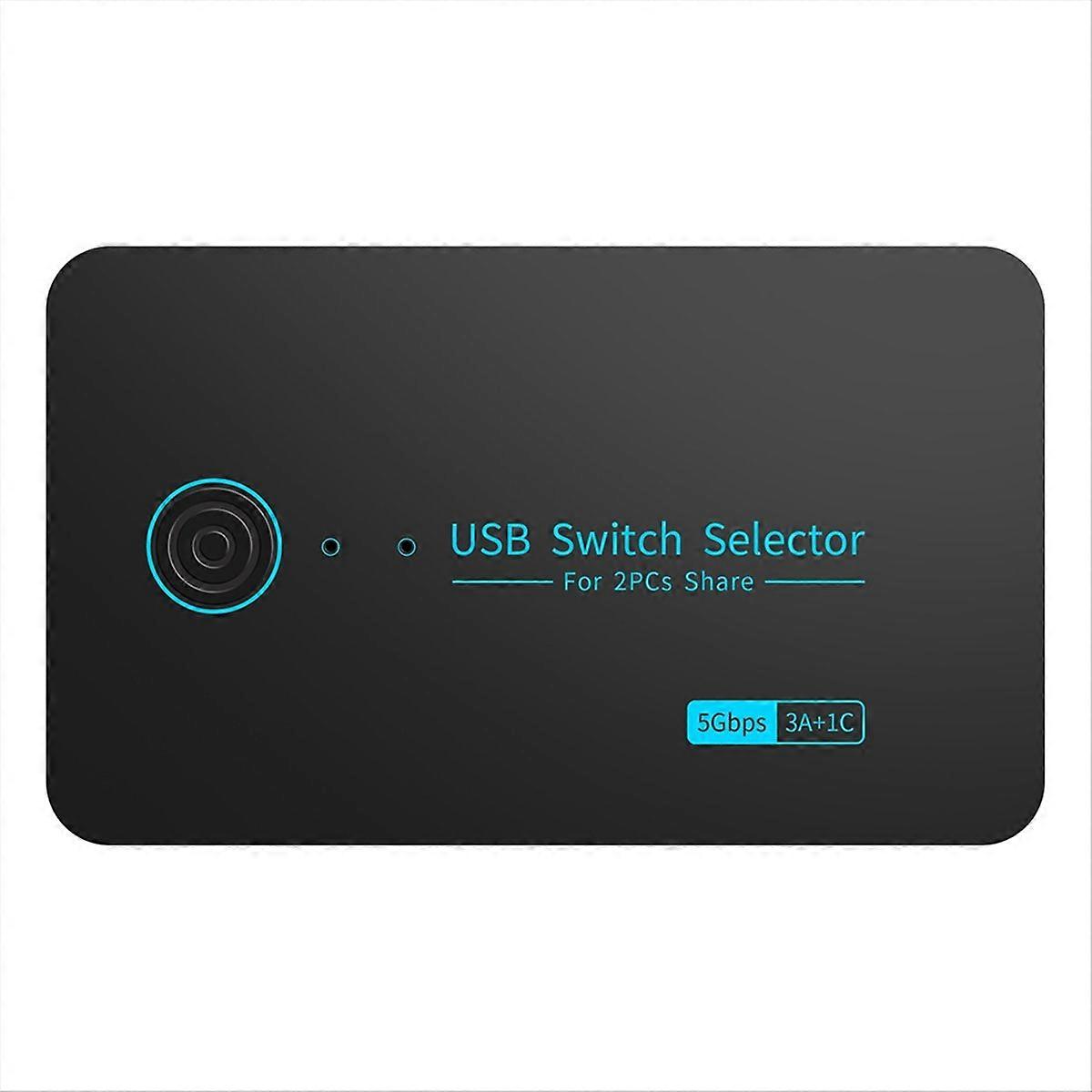 2-in-4-out USB3.0 KVM switch with typec converter HUB hub