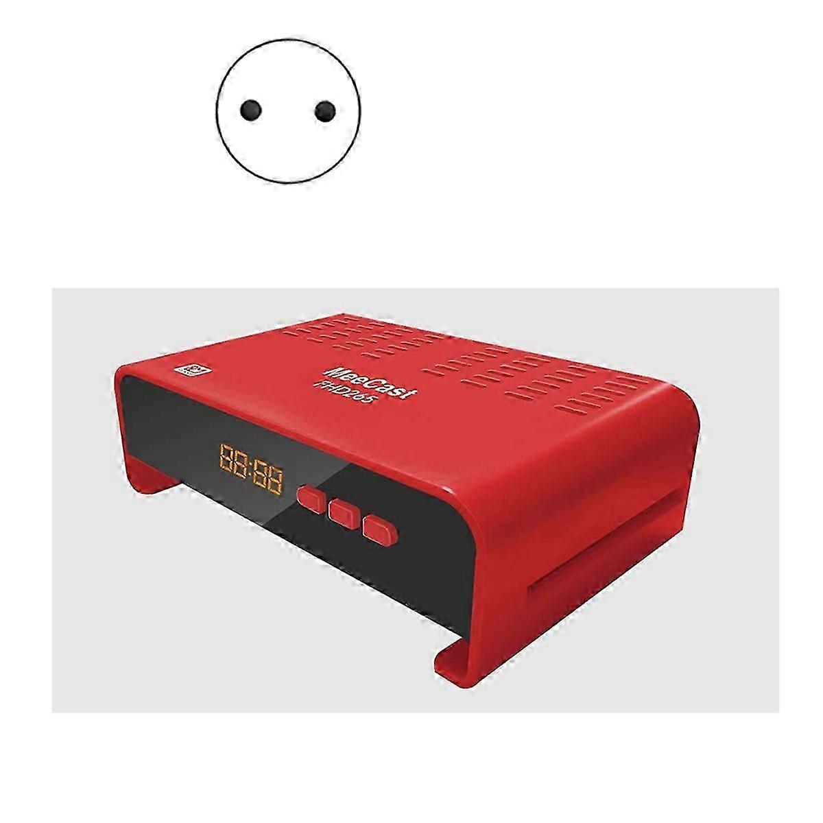 Mini Satellite TV Receiver -USB FTA DVB-S2 265 HEVC Full HD 1080P Smart Meecast Digital Satellite Decoder UK PLUG