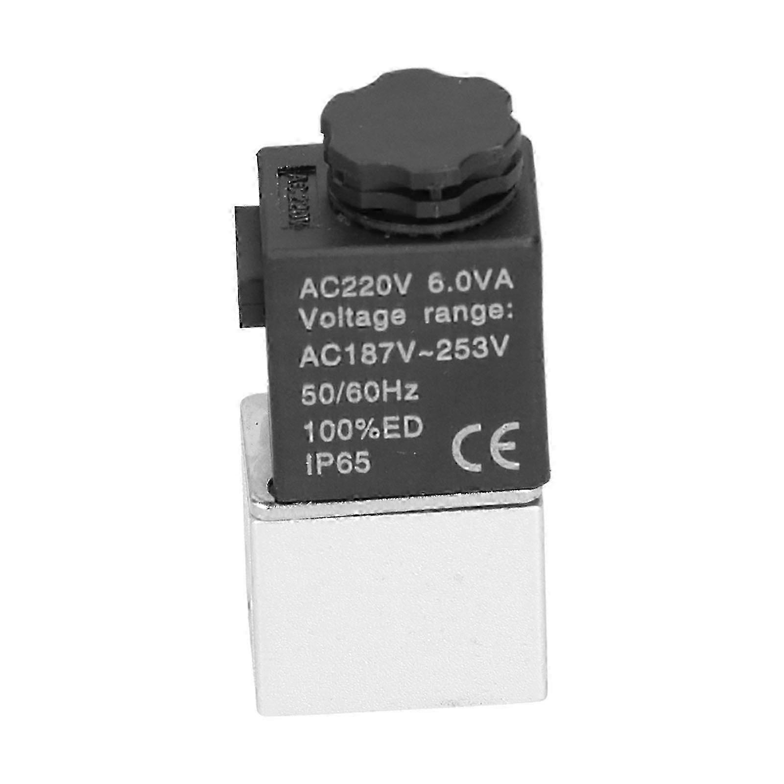 2V025‑06 2 Position 2 Way Solenoid Valve Normally Open Stable Durable Electromagnetic Valve miao4