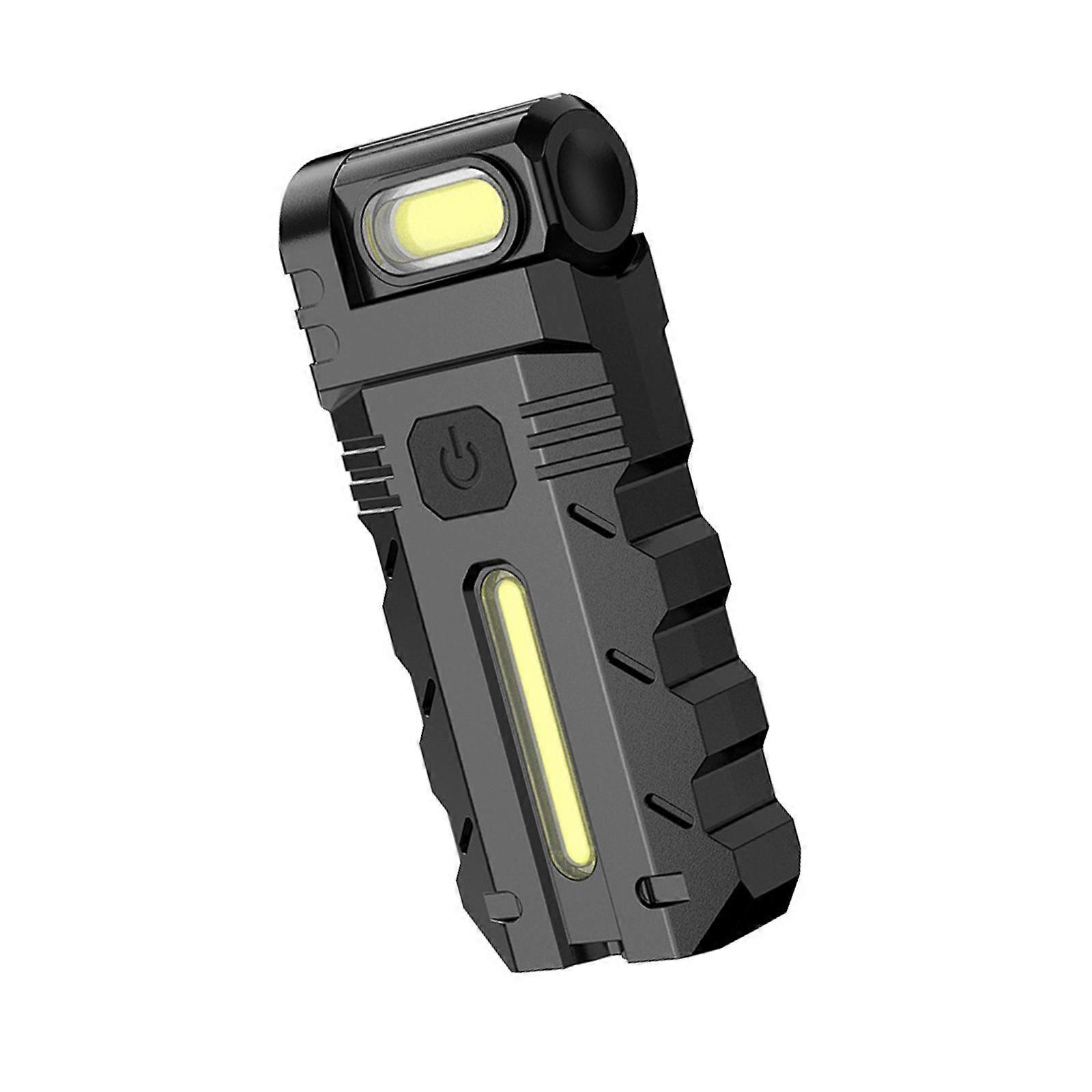 Portable Flashlights with Pen Clip Pocket Lamp Waterproofs Outdoor Emergency Light Small Torch Work Light Easy to Use Multicolor