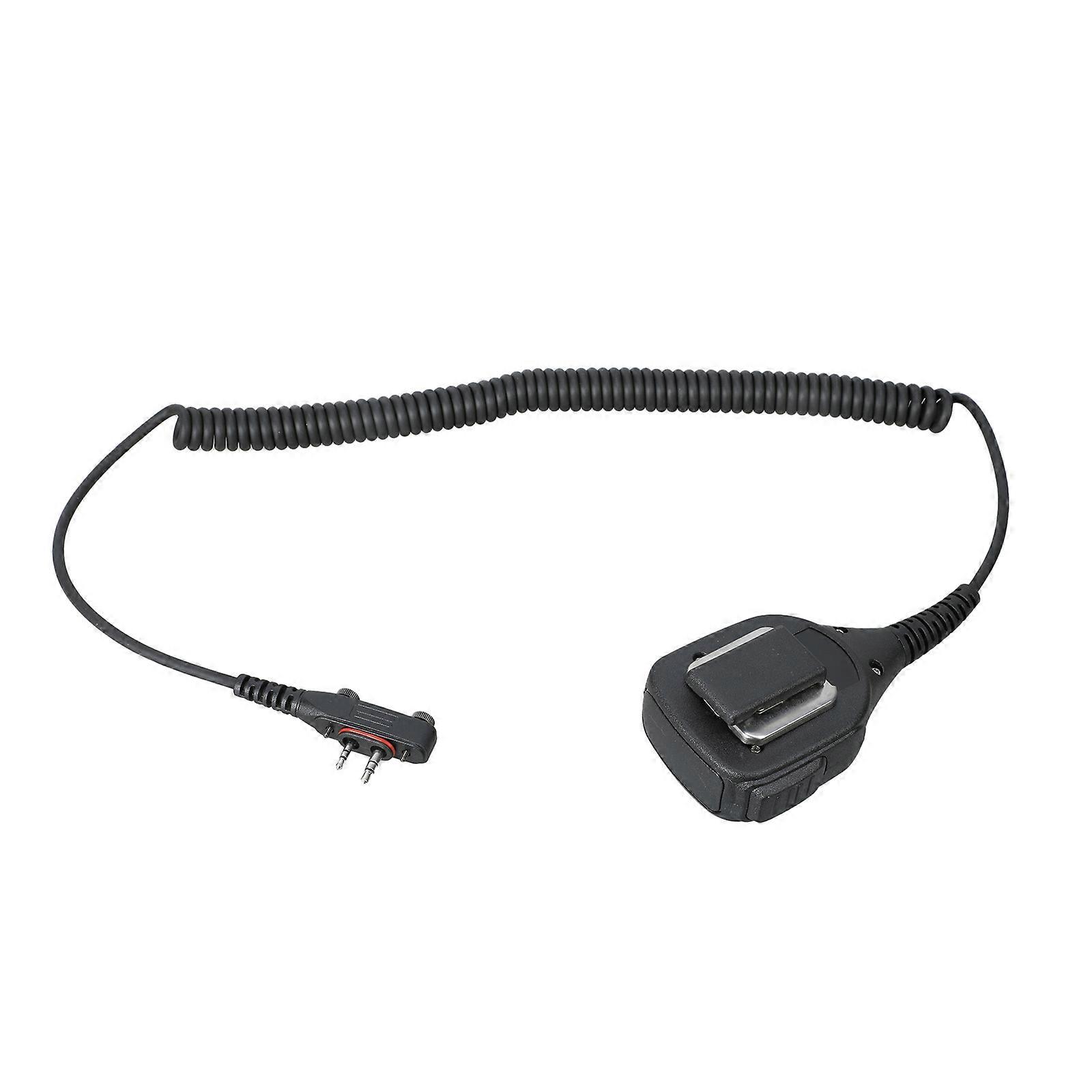 Replacement Talkies Handheld Speaker Microphone for IC-F1000 IC-F2000 Waterproof Speaker Mic with Rotating Clip Multicolor