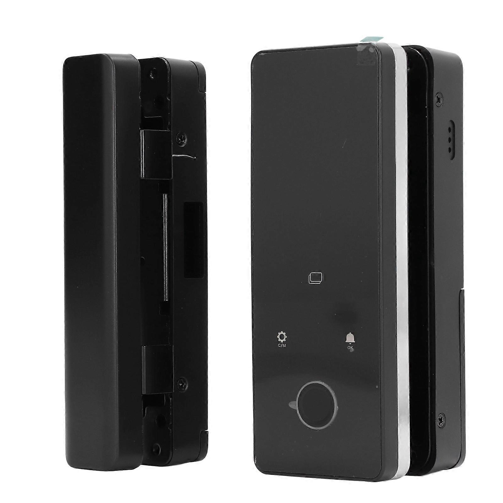 Smart Fingerprint Lock Waterproof Multifunctional Password IC Card APP Control Entry Lock for Office Glass Wooden Door