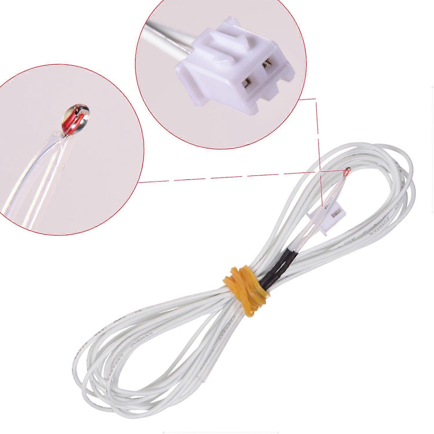 Thermistor Sensor 100K Ohm with 1.2 Meter Wiring Cable and Female Pin Head Compatible with Ender 3 3D Printer Heated Hot End Replacement Part