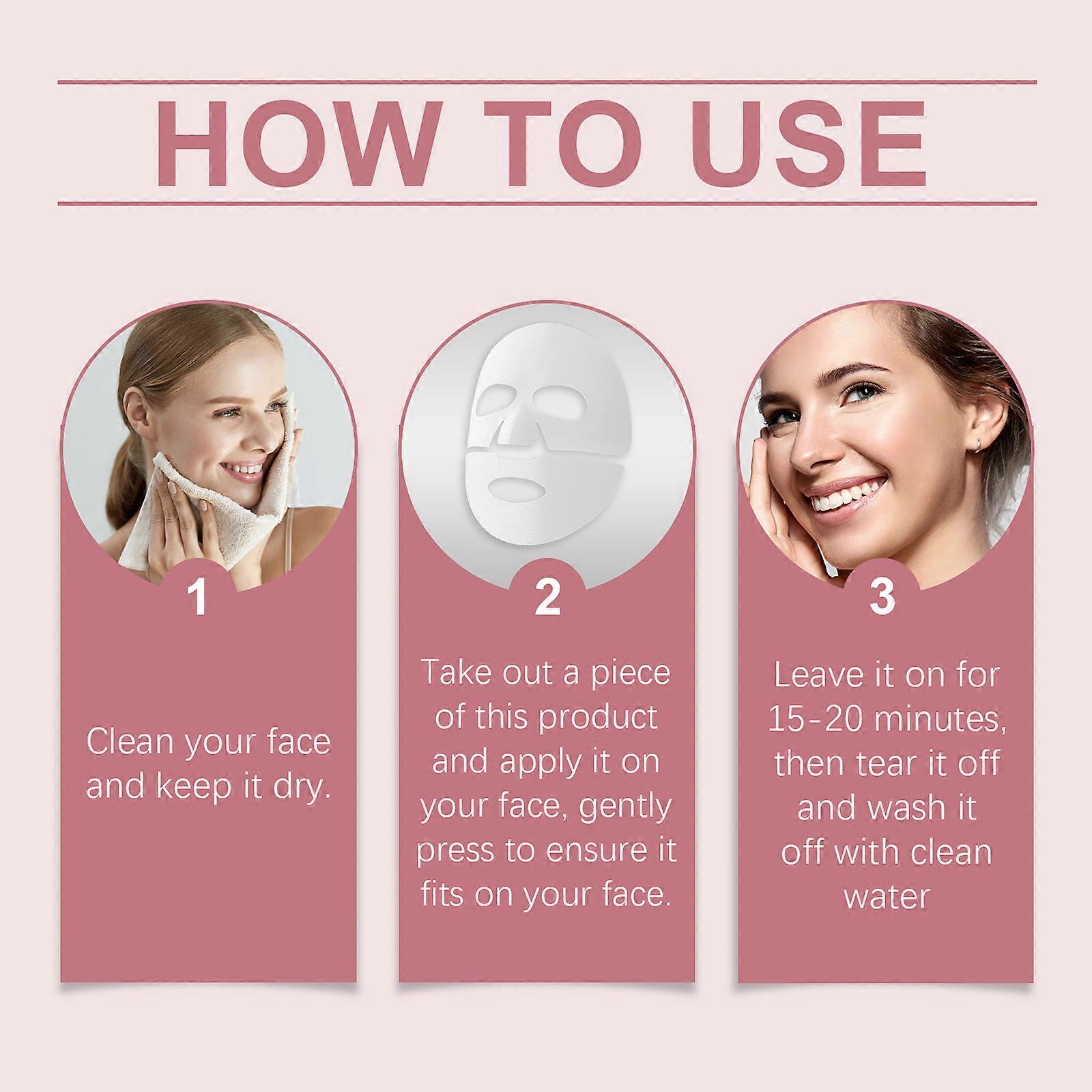 Jaysuing The Deep Hydrating Mask, Moisturizes The Facial Skin, Deeply Hydrates And Smooths The Pores, And Gently Hydrates