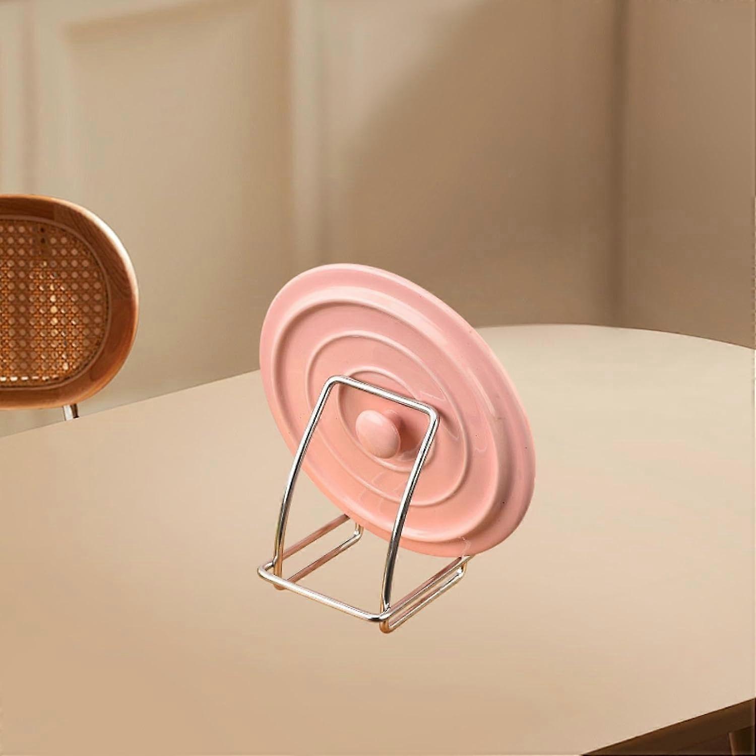 Pot Lid Rack Rustproof Kitchen Organizer For Dish Trays And Cookie Sheets