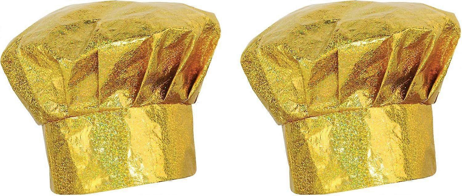 Prismatic Gold Chef's Hat Pakket van 2