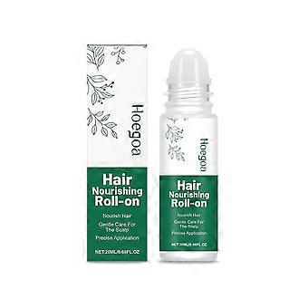 Sérum roll-on para el crecimiento del cabello (20 ml), aceite capilar con 3 % de romero para revitalizar el cuero cabelludo, ayuda a la renovación capilar y a conseguir un cabello más grueso y abundante, de rápida absorción