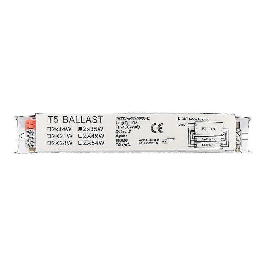 220-240v Wide Voltage T5 Electronic Ballast Fluorescent Lamp Ballasts For Home