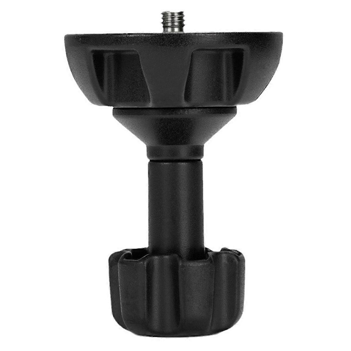 75mm Half Ball Flat to Bowl Adapter with 1/4in and 3/8in Screws for Fluid Head Tripod DSLR Rig Camera Tripod Tripod Bowl