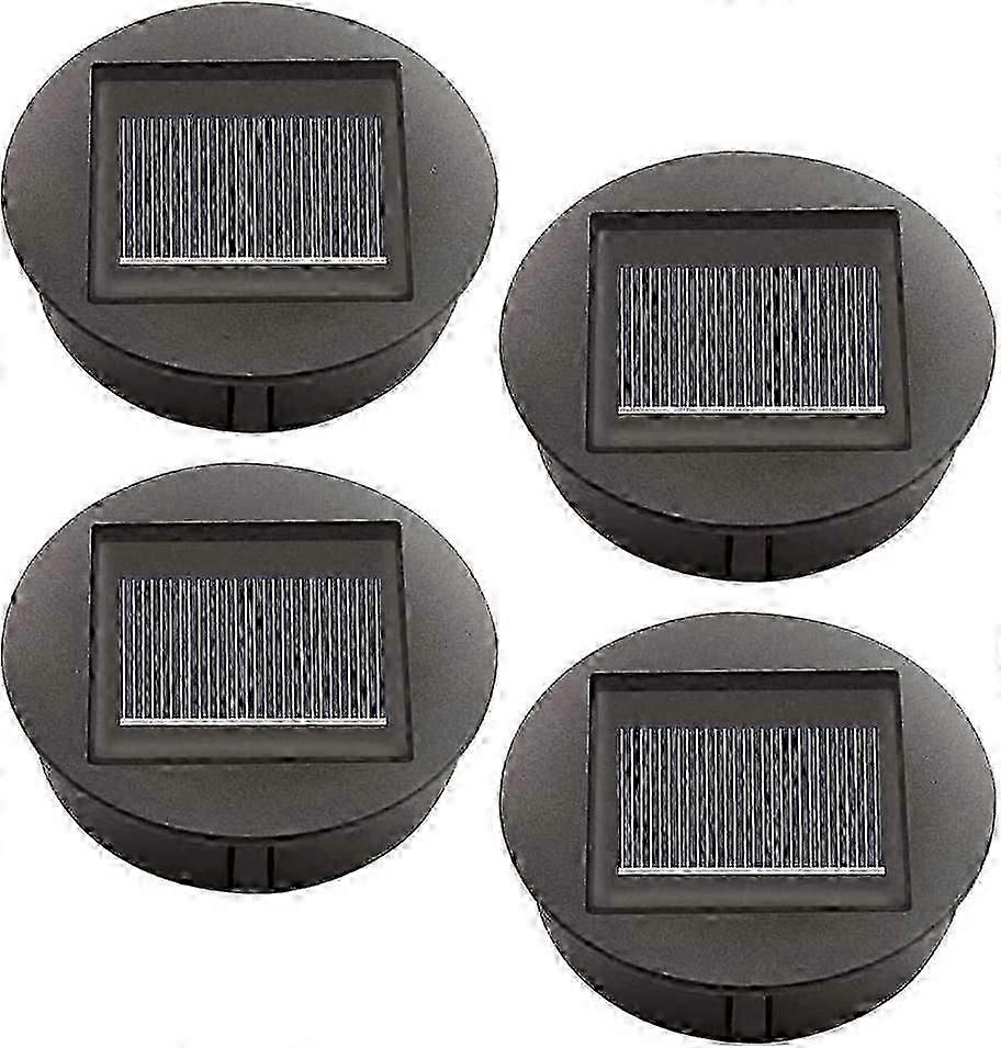 4 Pack Solar Replacement Lights with LED Bulbs, Solar Ceiling Light Replacement, LED Solar Panel Sha hwySH