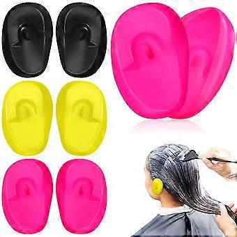6pcs Hair Dye Oil Treatment Earmuffs Hair Styling Earmuffs Ear Protectors