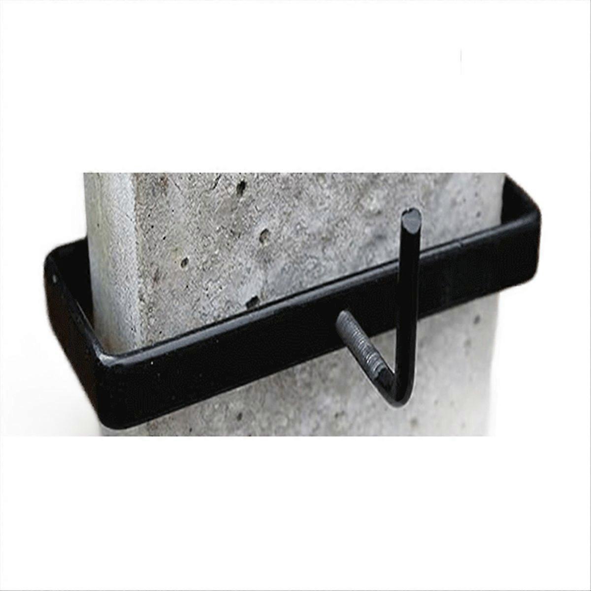 Heavy-Duty Concrete Column Clip Fence Column Metal Fixing Bracket is Suitable for 4-Inch Section Con