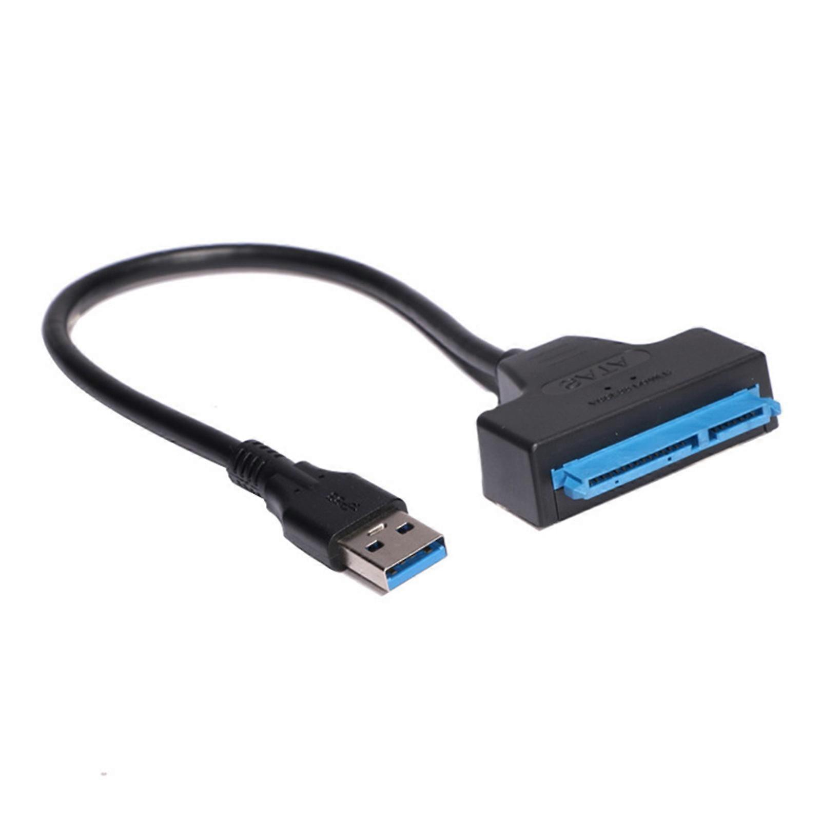 USB 3.0 2.5inch  Adapter Cable High Speed 2.5inch  to USB Cord for Fast Data Transfer No External Power Need  Multicolor