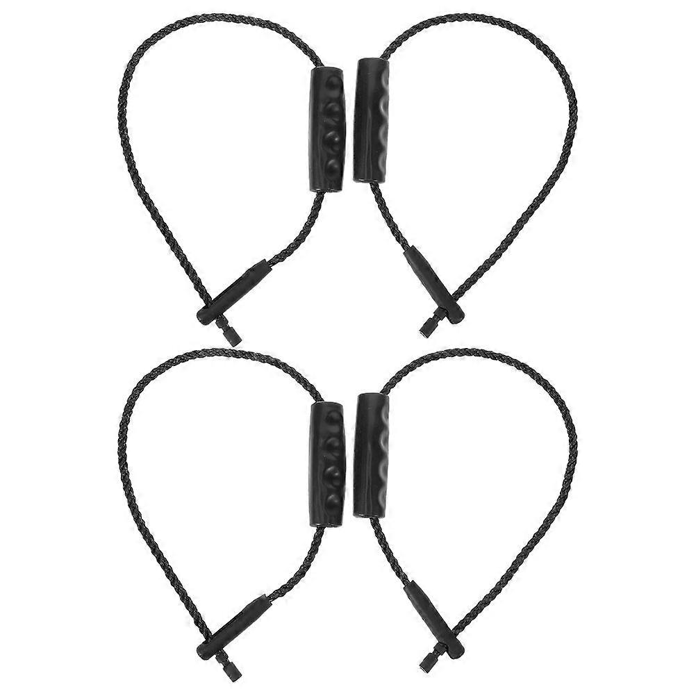 Wooden Bucket Handle Rope for Heavy Duty Use 2Pairs Replacement Strap