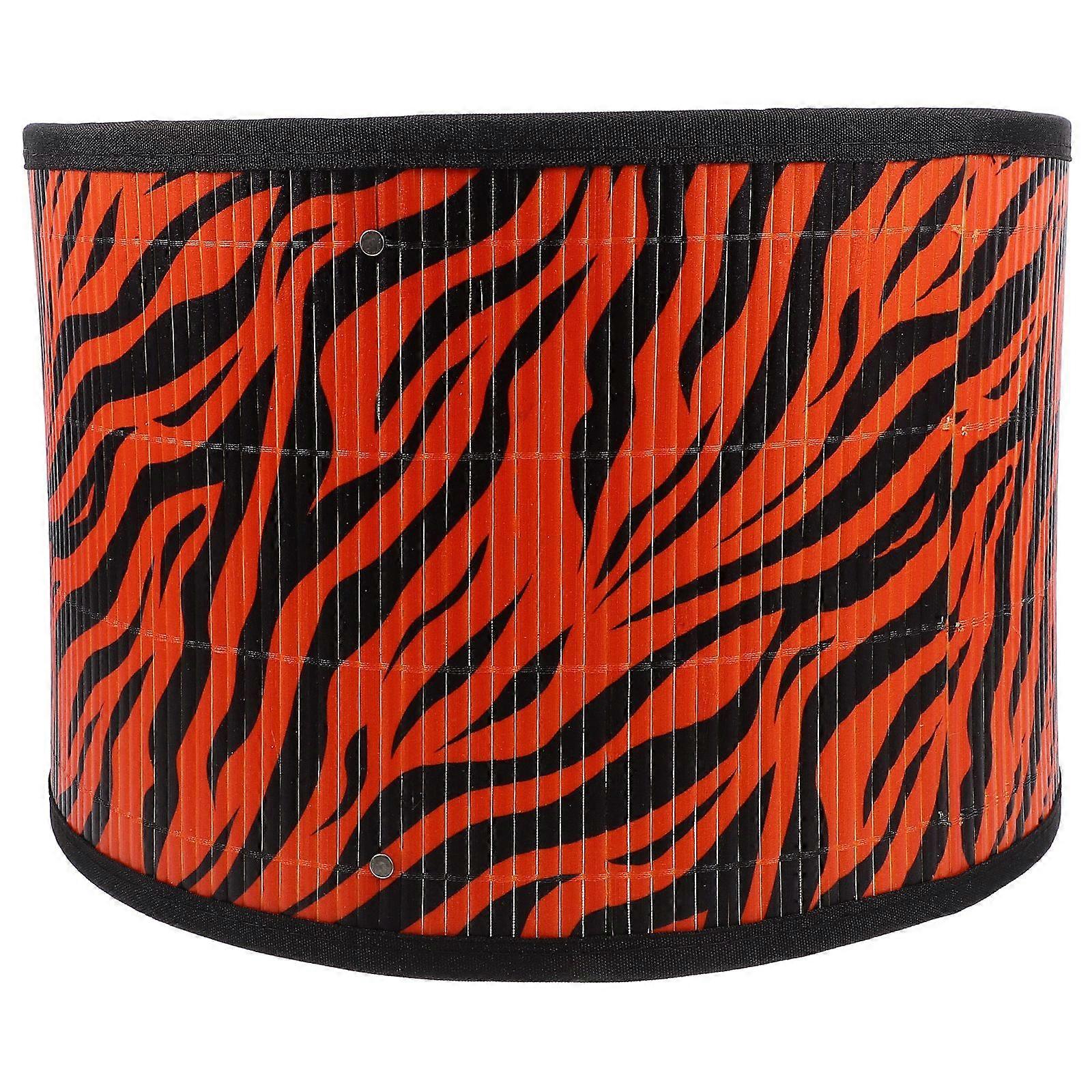 Replacement Table Lamp Shade Bamboo Patterned Desk Lamp Shade No Power Cord