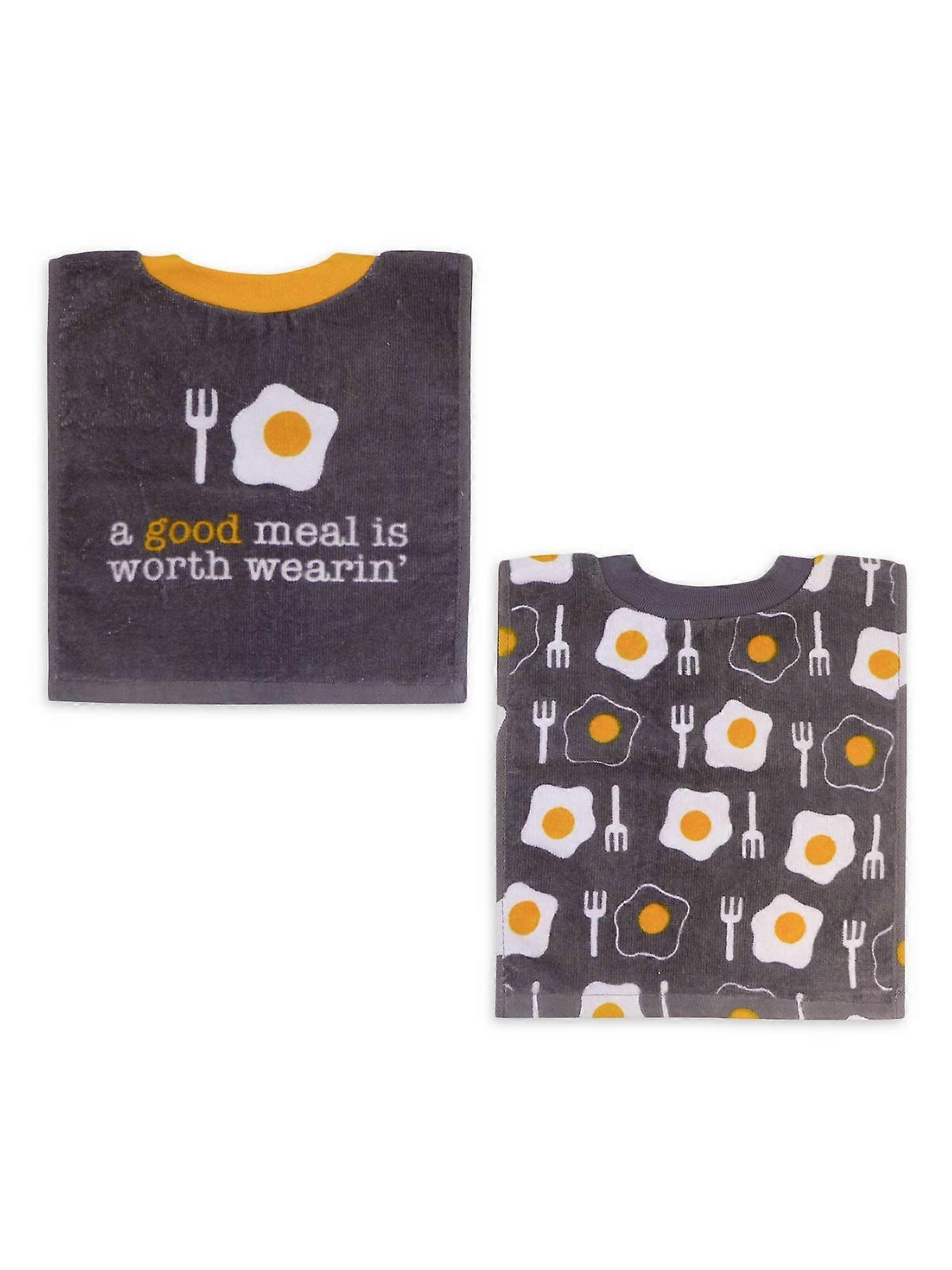 Parents Choice Baby Boys & Girls Towel Bib, 2 Ea