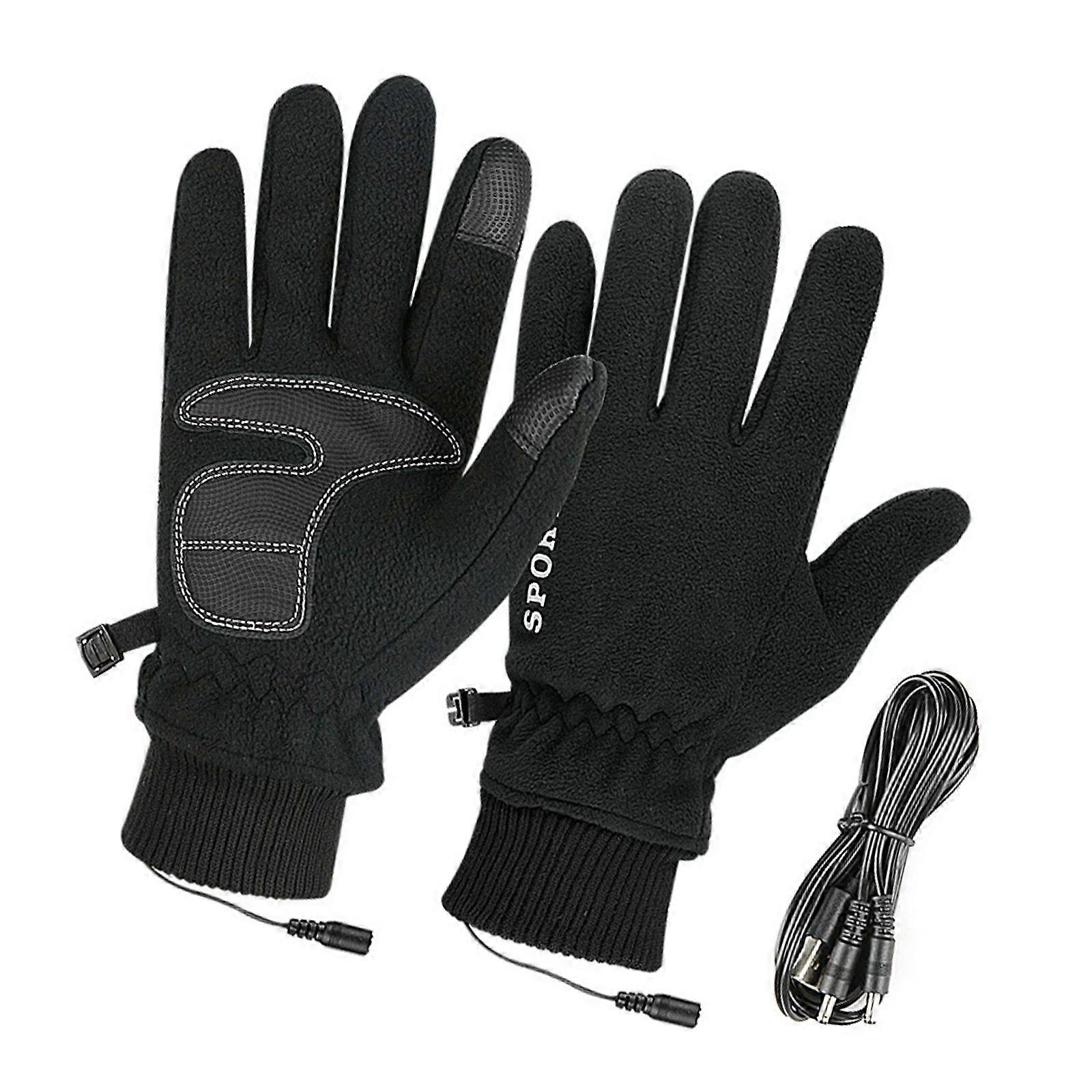 Windproof Waterproof Snow Gloves In Insulated Lining For Outdoor Cold Weather Multicolor