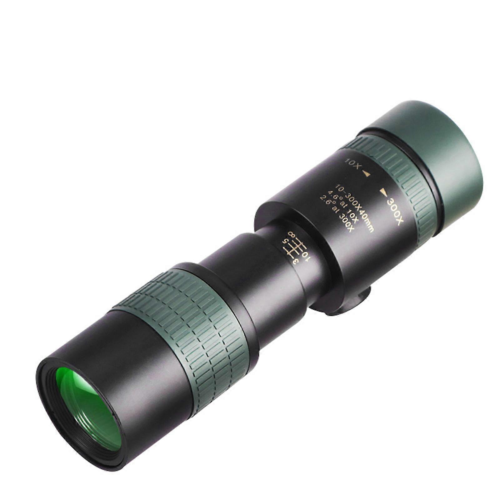 Monoculars for Adult with Phone Adapter for Bird Watching, Hiking, 300x40 Monocular Telescope with Prisms & Lens Multicolor