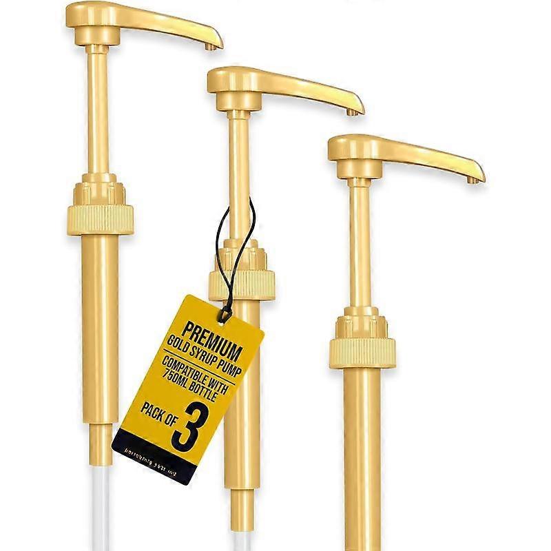 Sirapspump kompatibel med och flaskor (25,4 oz-750 ml (vit) Kitchen Elegant