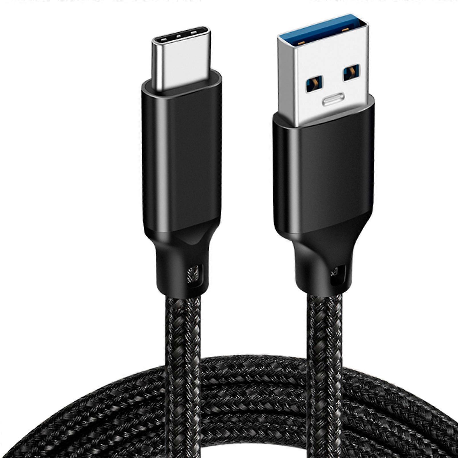 USB3.2 Cable USB Type A to USB C 3.2 Cable 10Gbps Data Transfer 3A 60W Fast Charging Cable USB C SSD Hard Disk Cable Multicolor