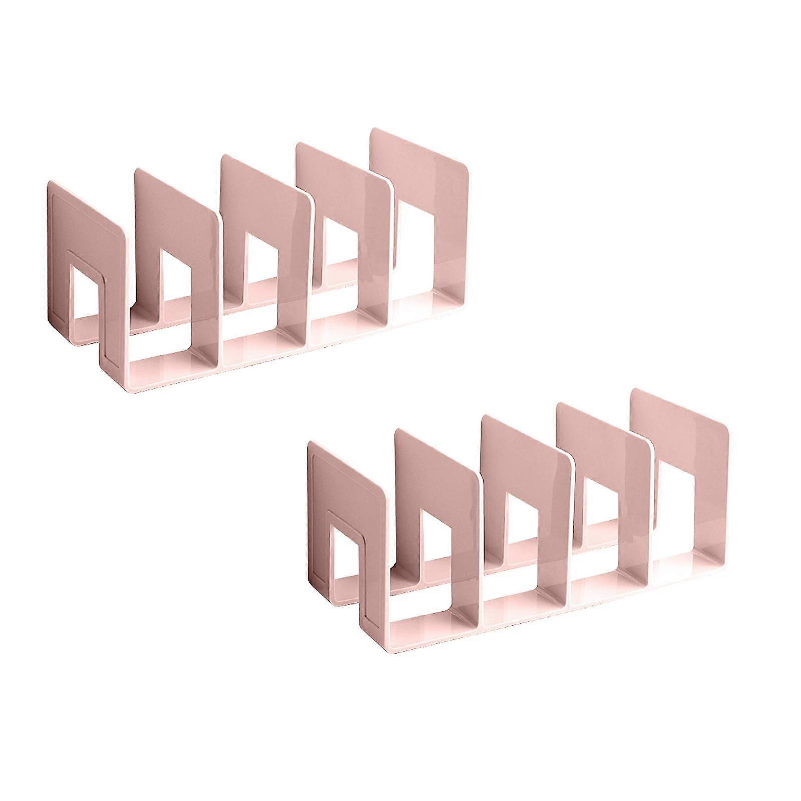 Xubond Office Supplies Acrylic File Organizer For Desk Desktop Document/Mail 4 Compartments Plastics Bookshelf Floating (12.5 Tools Stationery