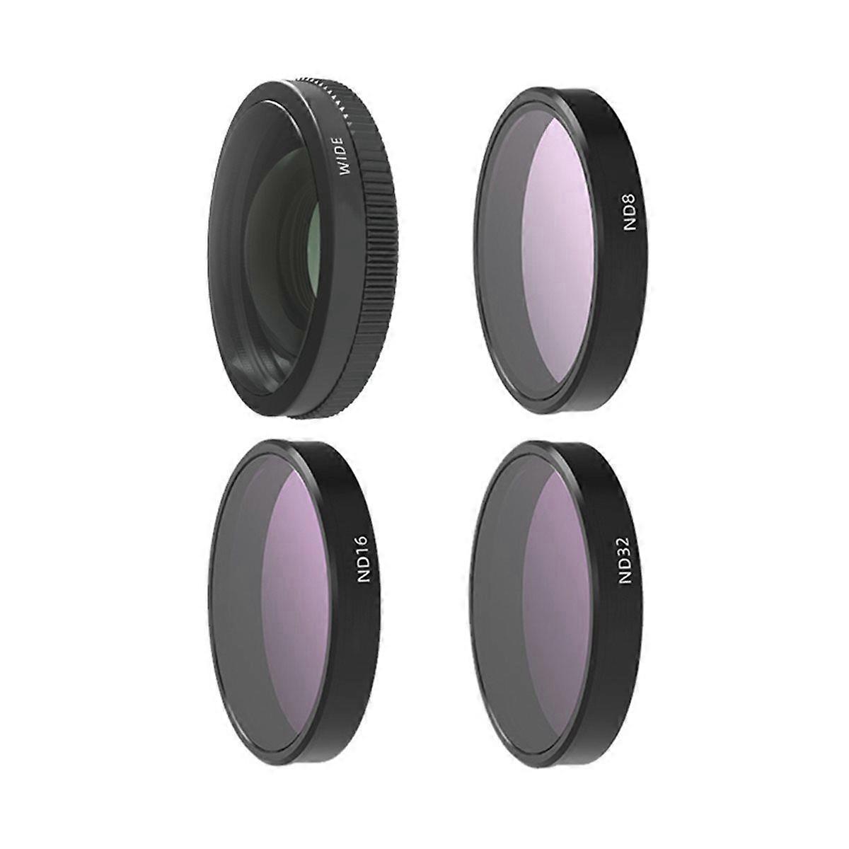 Wide-Angle Lens ND8 ND16 ND32 Filter for Nano Neutral Density Filter Wide Lens for Nano Action Came