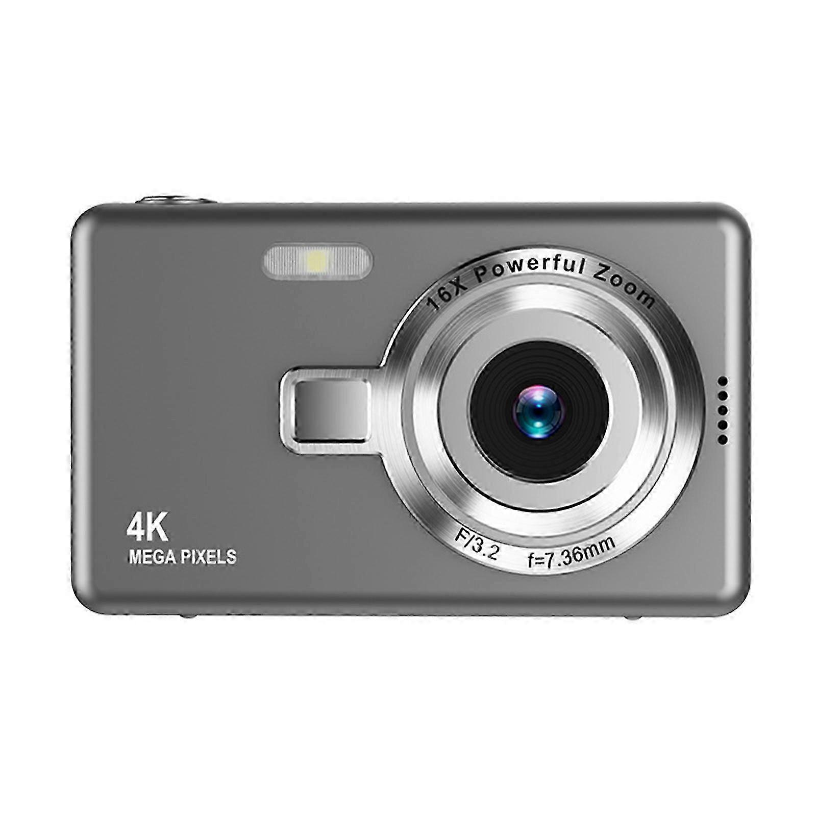 Digital Kid Camera Bærbart Kompakt Vlogging-kamera for Tenåringer