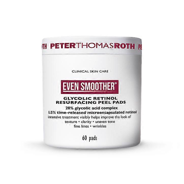 Peter Thomas Roth Even Smoother Glycolic Retinol Resurfacing Peel Pads 60 Pads