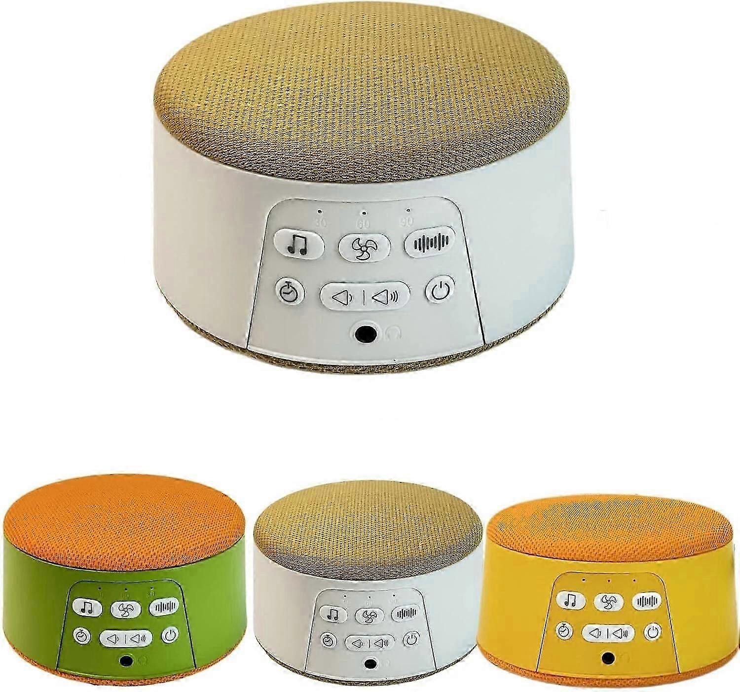 Machine à dormir pour bébé Machine à bruit blanc Machine à son 26 sons apaisants Lecteur Arrêt programmé Volume réglable USB Rechargeable