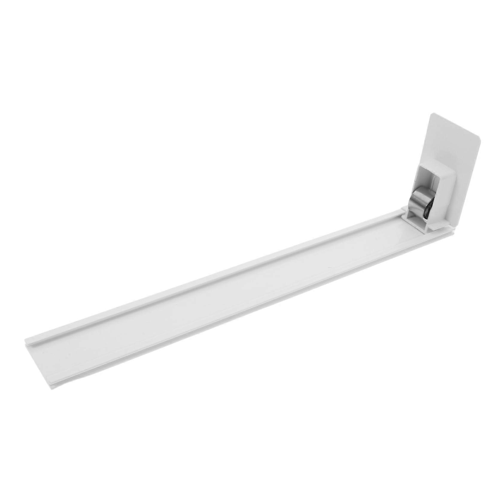 Retail Shelf Pusher System for Soda Can and Cigarette Display, Adjustable Glide Rail Organizer