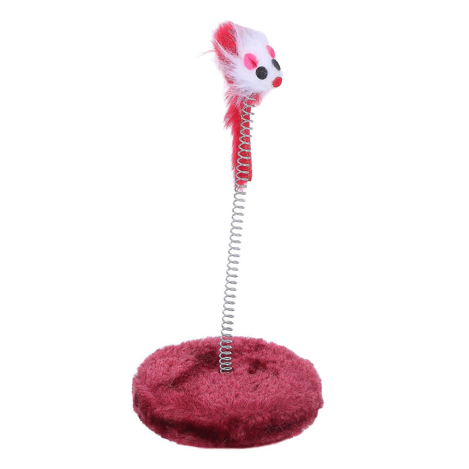 Cat Teaser Wand Mouse for Exercise Plush Active Toy