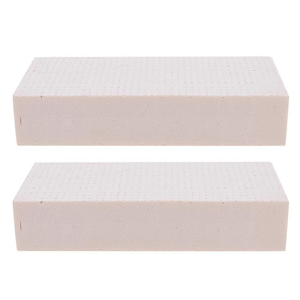 White Floral Foam Blocks for Craft Projects and Flower Arrangements 2Pcs