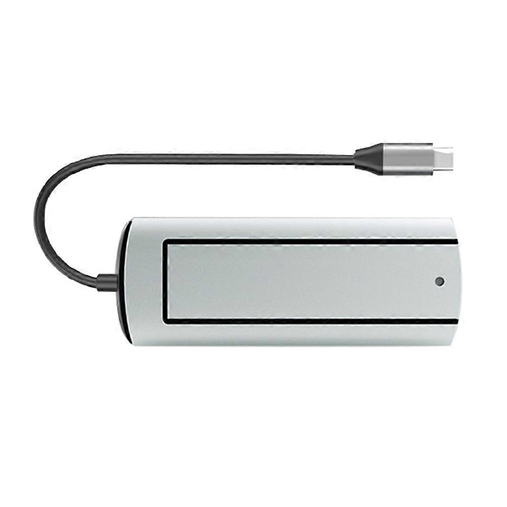 6-in-1 Docking Station PD&USB3.0x3&-Compatible&SSD SLOT