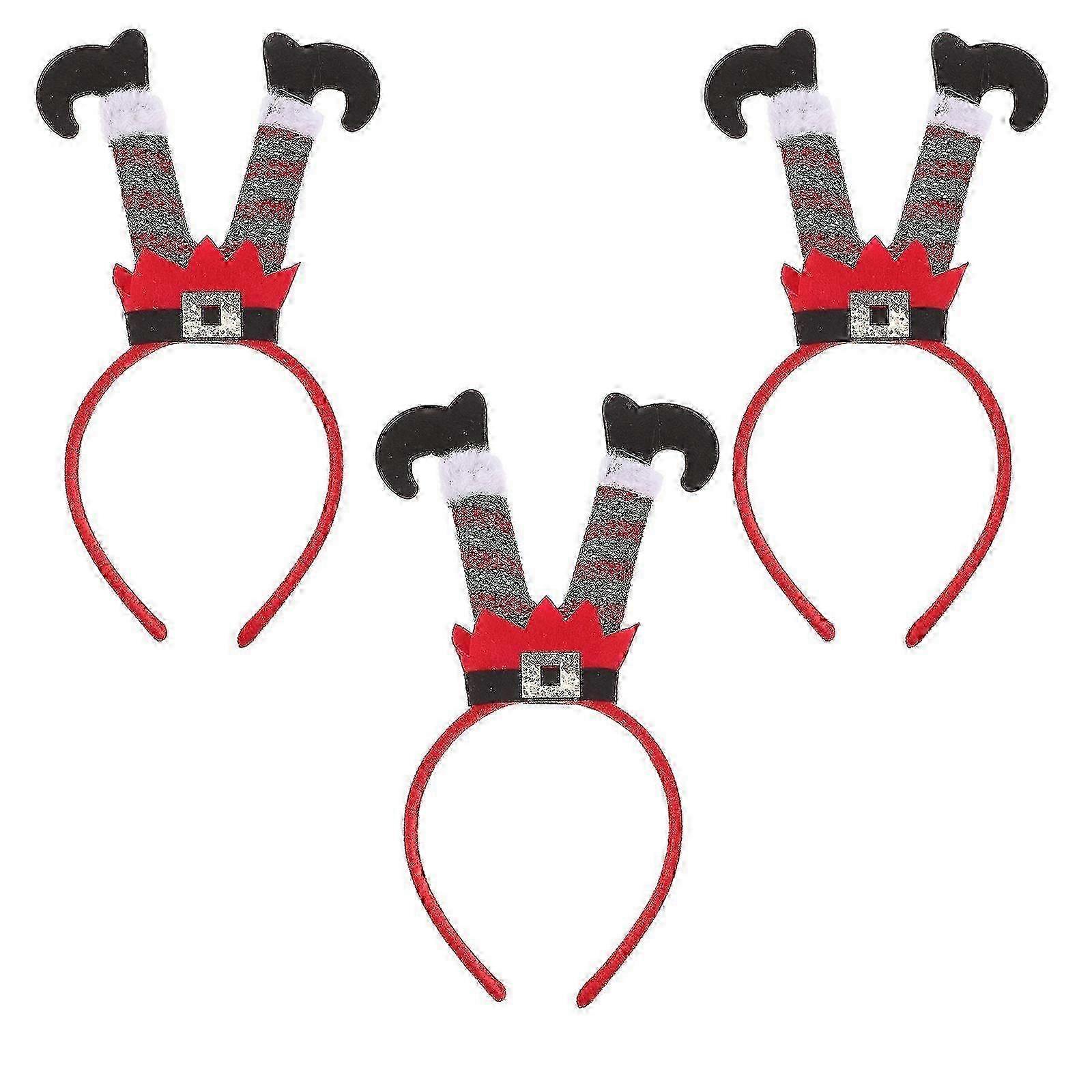 Christmas Headwear 3-Pack Creative Design Stage Performance Accessories