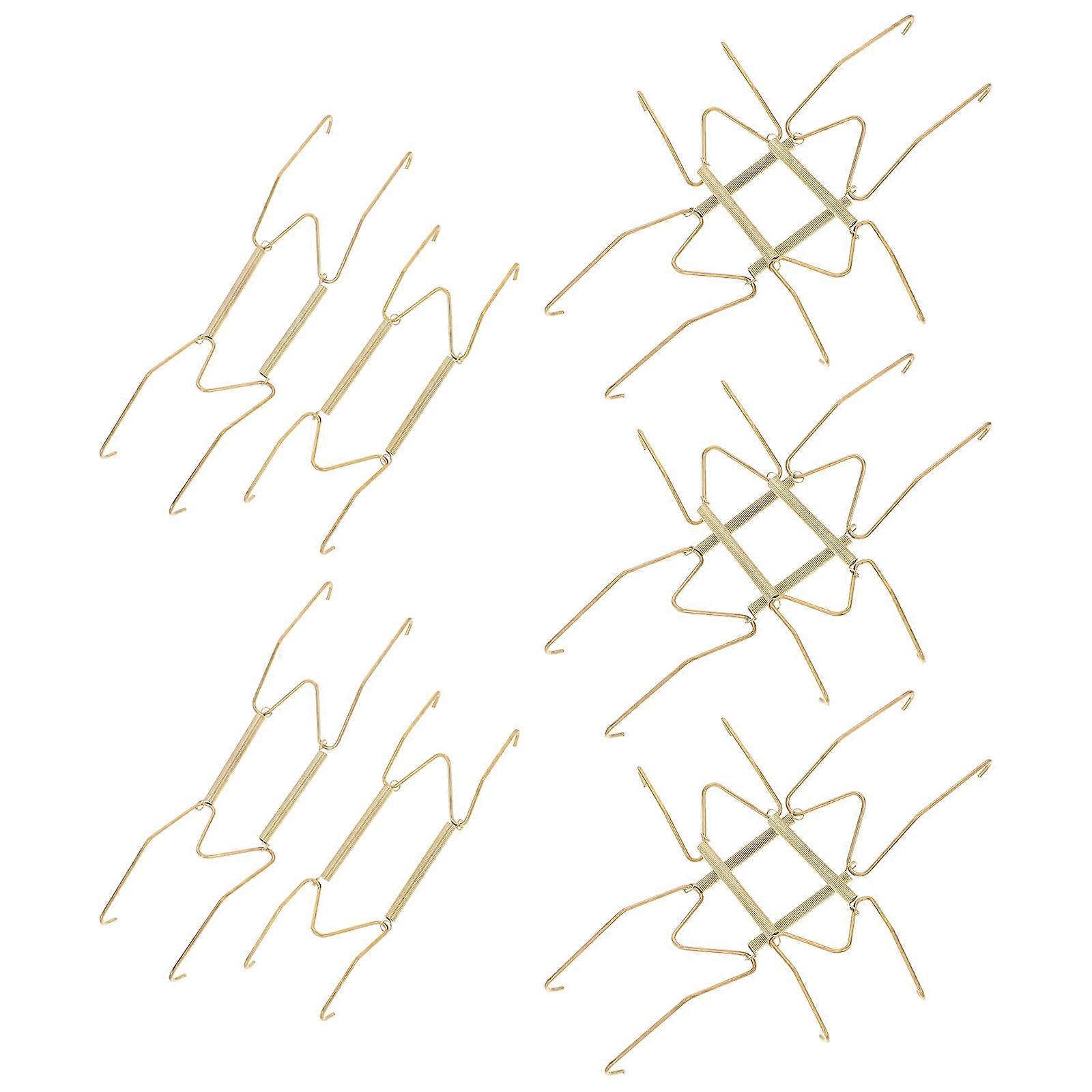 Decorative Plate Holders W Shaped Hooks for Hanging 20Pcs Wall Use